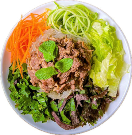 Miến khoai lang trộn - Bún trộn